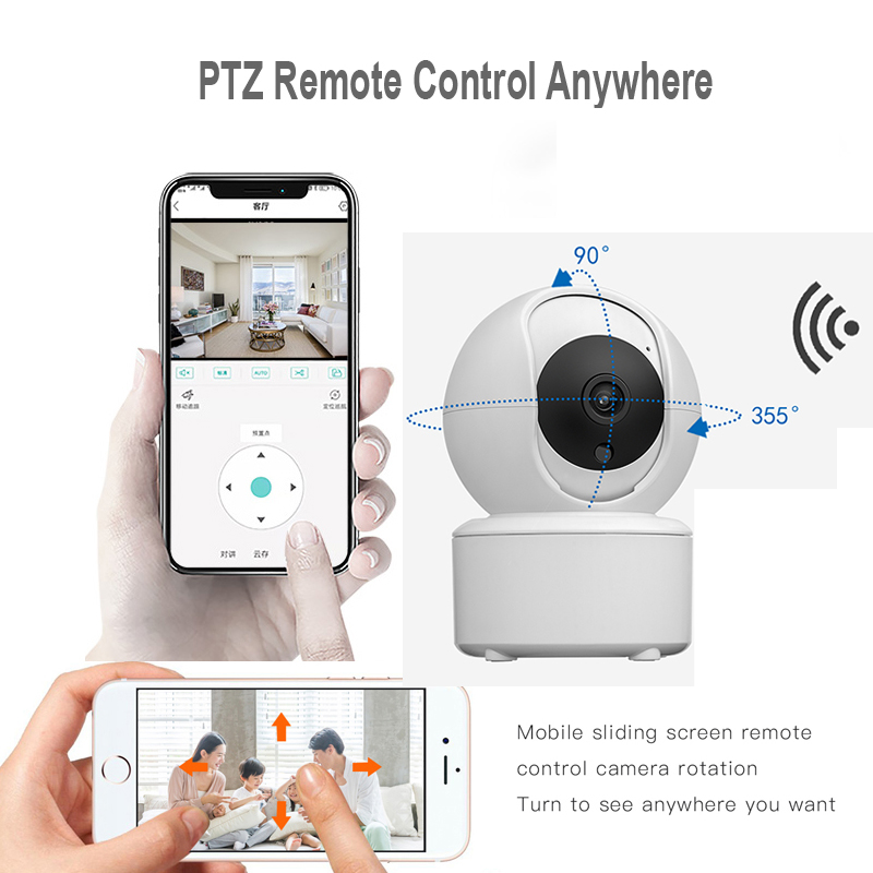 JIENUO PTZ IP Camera Wifi Huma - Smart Home Battery Camera Ezviz 评论和价格