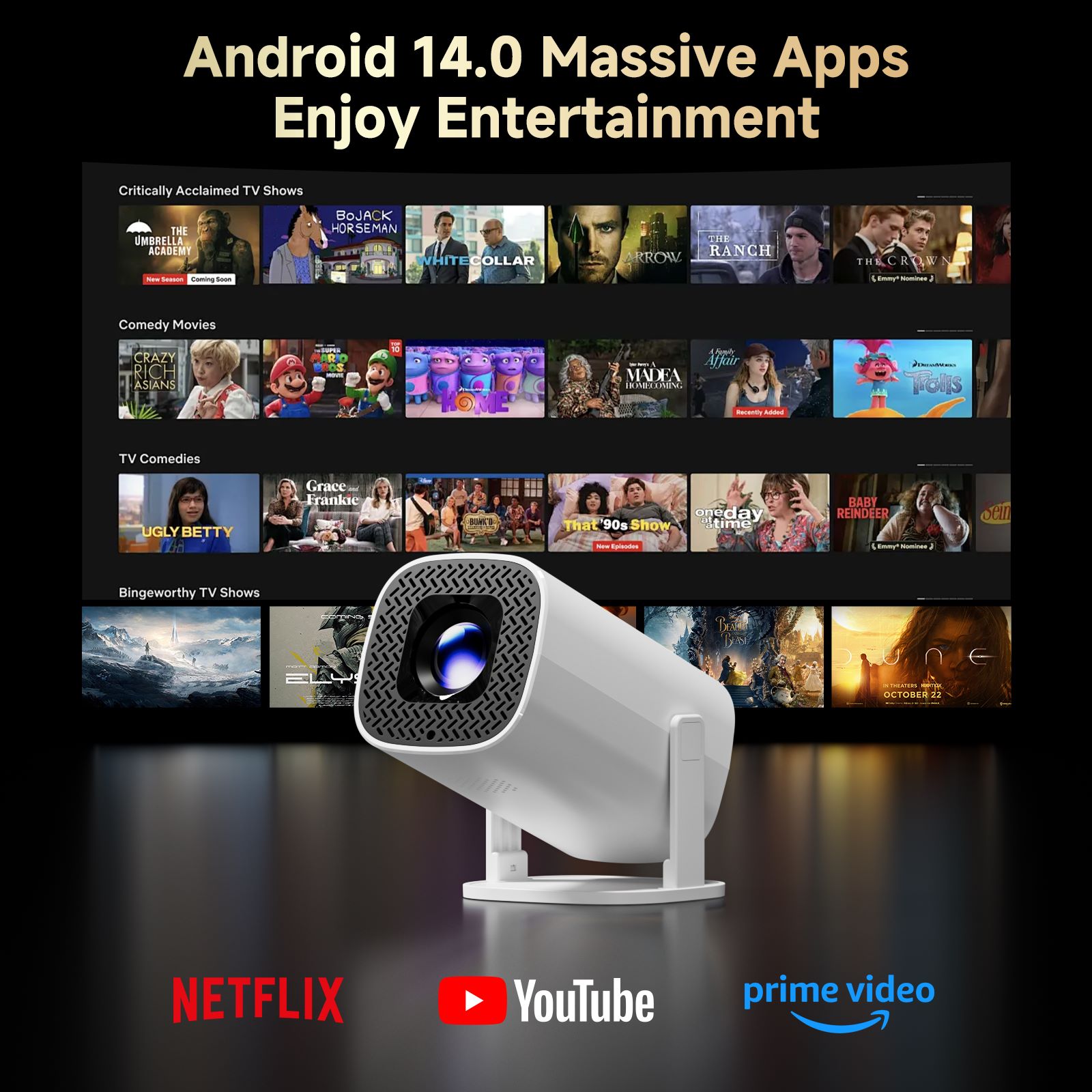 P30 PRO Smart Mini Projector A - Smart Home Retrofit 评论和价格
