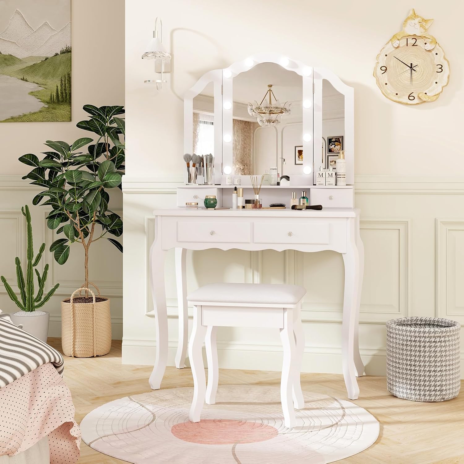 Vanity Desk with Lights - Make - Smart Home Retrofit 评论和价格