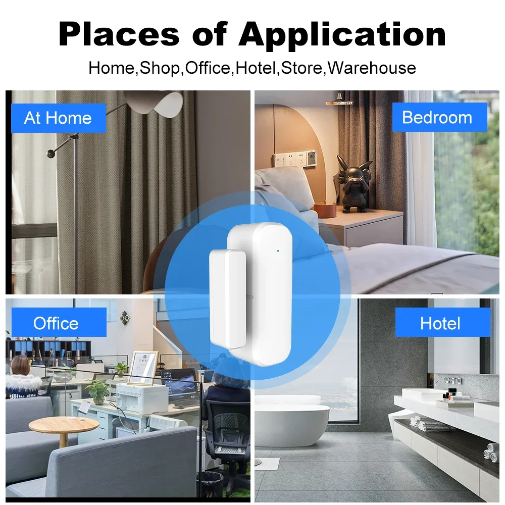 ZigBee Door Window Sensor Wire - Smart Home Blog 评论和价格