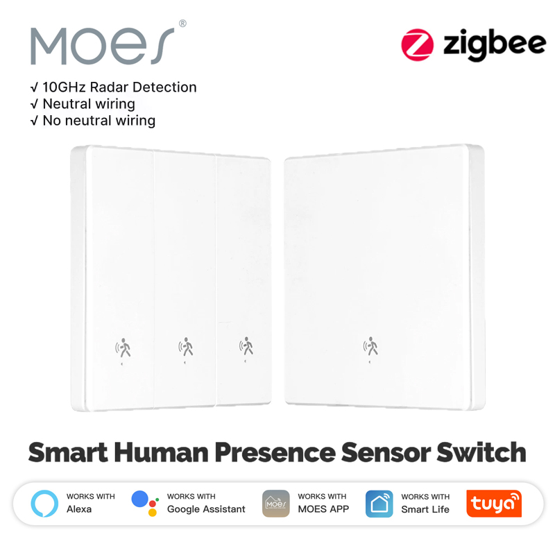MOES Tuya ZigBee Smart Human P - Smart Home Retrofit 评论和价格