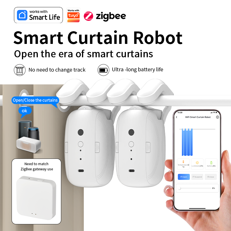 Zigbee Smart Curtain Driver Ro - Smart Home Button 评论和价格