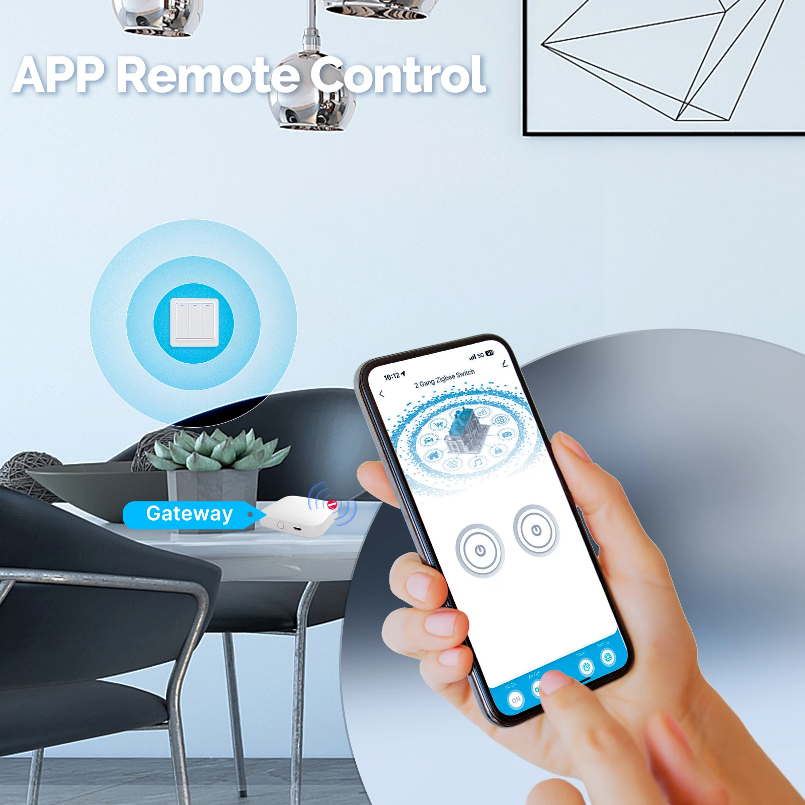 MOES ZigBee Smart Light Switch - Smart Home Lighting Control 评论和价格