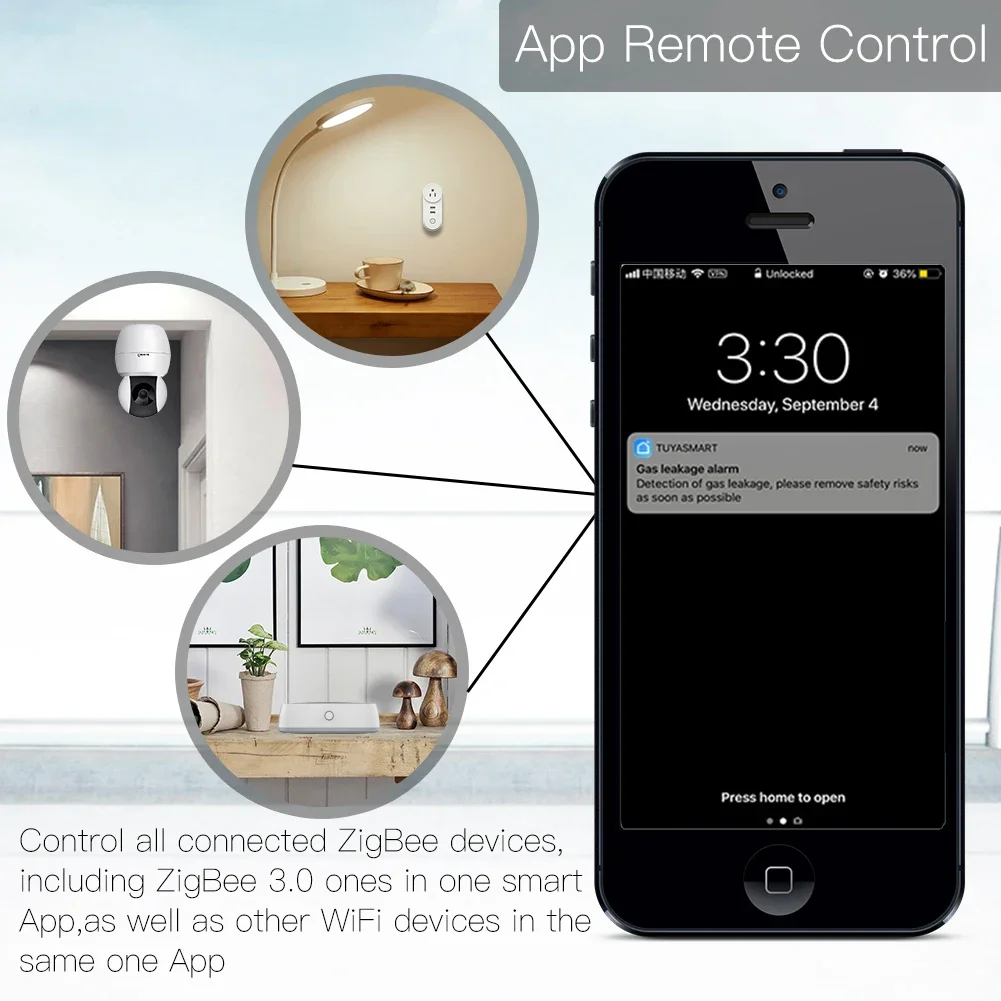 Tuya ZigBee 3.0 Smart Gateway  - Smart Home Zigbee 3.0 评论和价格