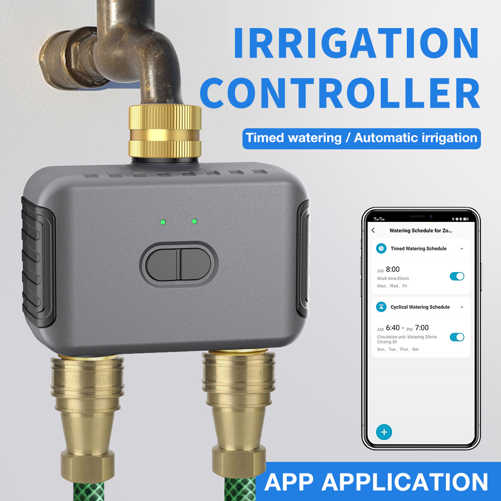Tuya 2 Zone Watering Timer Gar - Smart Home System 评论和价格