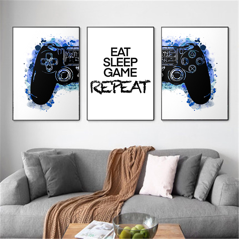 Black and White Game Controlle - Smart Home Poster 评论和价格